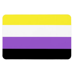 Icke-binärt Pride Magnet