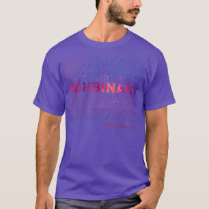 Icke-binärt T-shirt HBT Transgender Trans-Pride T-