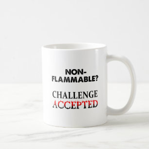 Icke brandfarlig rolig mugg