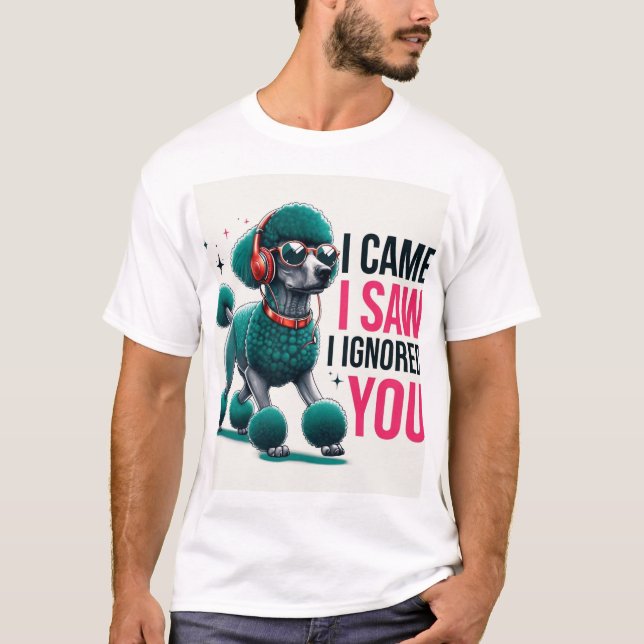 Icke-chalant skilsmässa t shirt (Framsida)