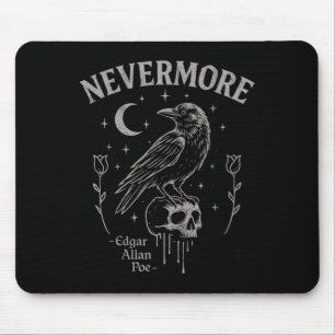 Icke desto fler Raven Skull Art, Gothic Edgar Alla Musmatta