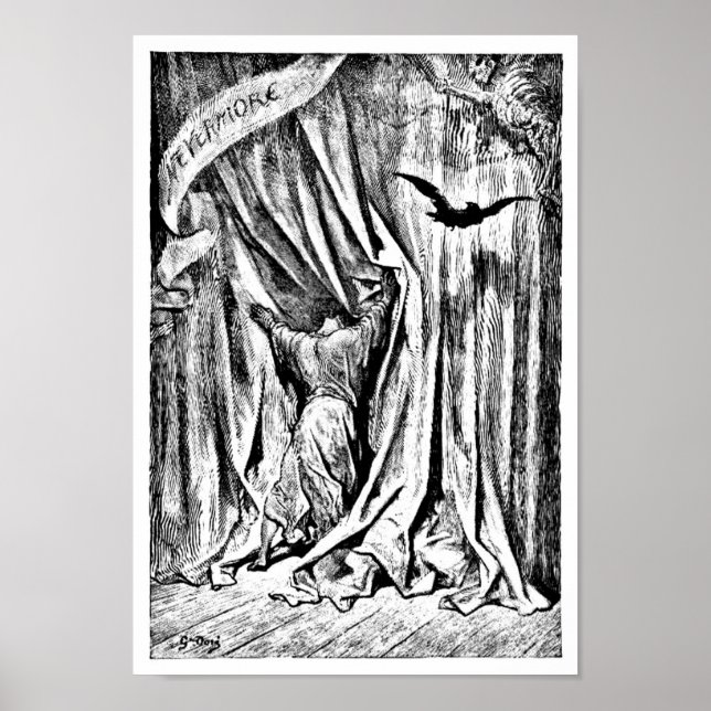 Icke desto mer illustration Engrave Poster (Framsidan)