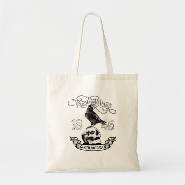 Icke desto mindre citera Raven Edgar Allan Poe Tygkasse (Framsidan)