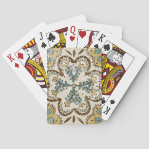 Icke-emballerat batikkvadrat II Casinokort