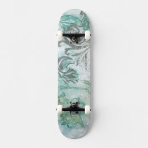 Icke-embellerad blomstråle III Mini Skateboard Bräda 18,7 Cm