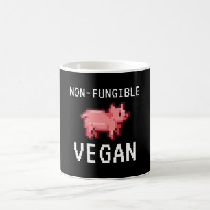 Icke-fungibla Vegan Plant-Based NFTs Kaffemugg