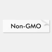 Icke-GMO dekal