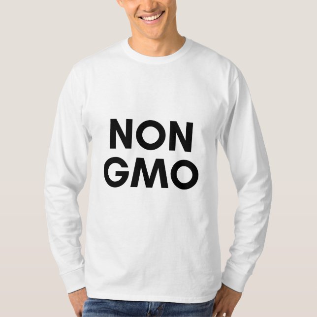 icke-gmo t shirt (Framsida)