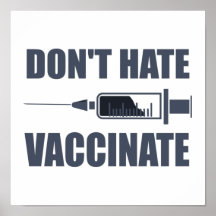 Icke-Hat-Vaccinera Pro-Vaccin Uttalande