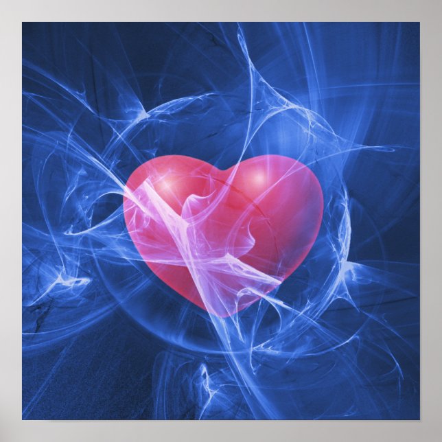 ICKE-HJÄRTA POSTER (Framsidan)