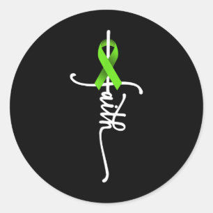 Icke- hodgkin Lymphoma Cancer Faith Cancer Runt Klistermärke