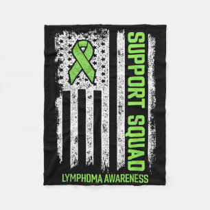 Icke-hodgkin Lymphoma Support Squad Lymphoma Cance Fleecefilt