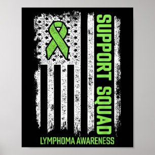 Icke-hodgkin Lymphoma Support Squad Lymphoma Cance Poster