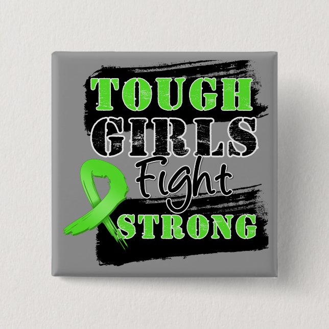 Icke-hodgkin Lymphoma Tuff Girls Fight Strong Knapp (Framsida)