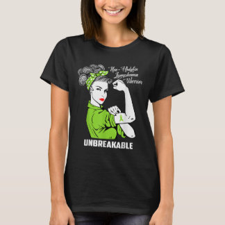 Icke-hodgkin Lymphoma Warrior Obrytbar medvetenhet T Shirt