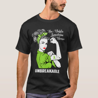 Icke-hodgkin Lymphoma Warrior Obrytbar medvetenhet T Shirt