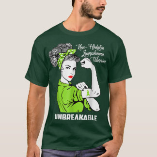Icke-hodgkin Lymphoma Warrior Tee Obrytbar Medvete