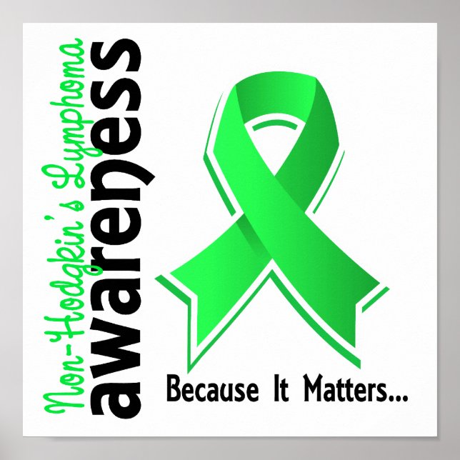 Icke-Hodgkins lymfomamedvetenhet 5 Poster (Framsidan)