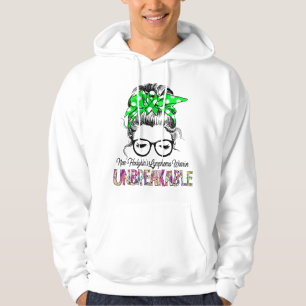 Icke-Hodgkins lymphoma Awareness Ribbon Support Gi Hoodie
