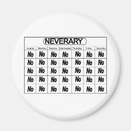 Icke-kalendern Magnet