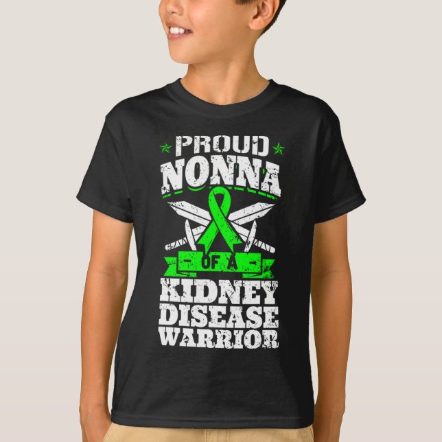 Icke-kända barn till nedsatt njurfunktion t shirt (Framsida)