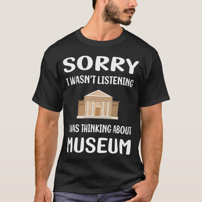 Icke Lyssnande Museum T Shirt (Framsida)