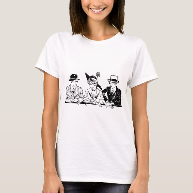 Icke-monoterapi - Polyamoral - Polyamory T Shirt (Framsida)