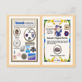 Icke-nach - Niobium Trading Card Vykort