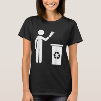 Icke nedskräpning Nej Miljö Miljöskydd T Shirt