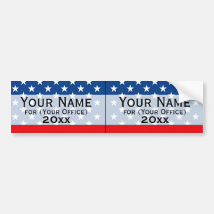 Icke-partipolitisk kandidat i Kampanj Bildekal