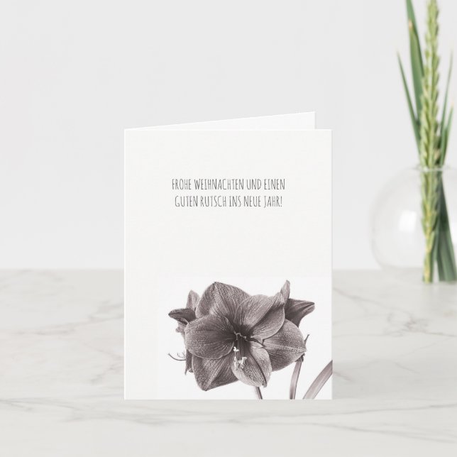 icke-religiös jul helgkort (Framsida)