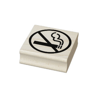 Icke rökande skylt stämpel