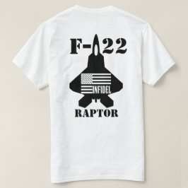 Icke-troende för HB F-22 T-shirt