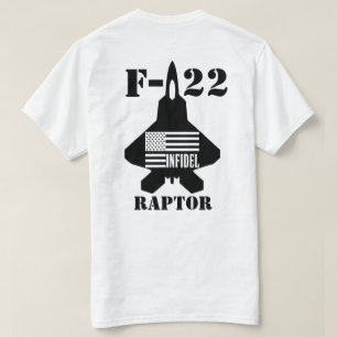 Icke-troende för HB F-22 T-shirt