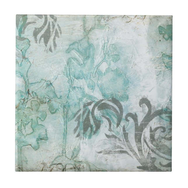 Icke-uppringd blomstråle III Kakelplatta (Framsidan)