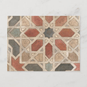 Icke-utsmyckad Marrakesh-design II Vykort