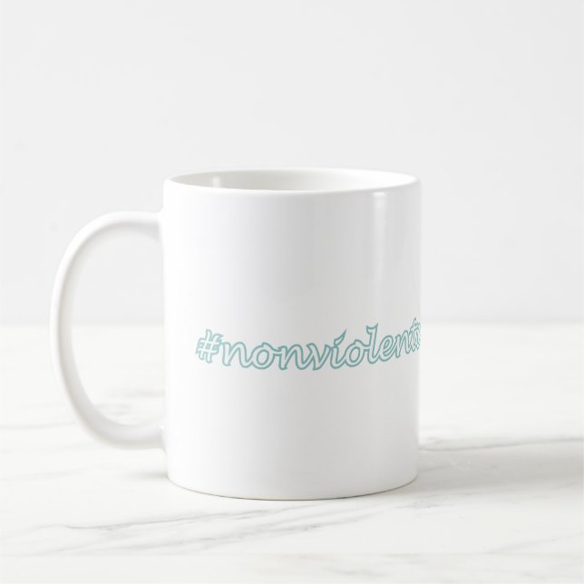 #Icke-våldskommunikation NVC Kaffemugg (Vänster)