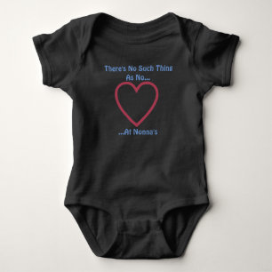 Ickest T-Shirt Baby One Piece för Nonnas kille