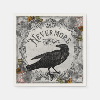 Ickmore Eerie Raven Halloween Horror Pappersservett