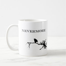 Ickmore Raven Dikt Edgar Allan Poe Quote Kaffemugg