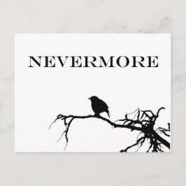 Ickmore Raven Dikt Edgar Allan Poe Quote Vykort