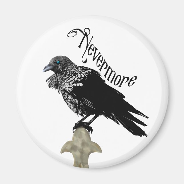 Ickmore Raven Magnet (Framsidan)