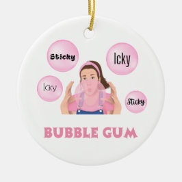 Icky Stick, Icky Stick Bubblegum Ms RachOrnament Julgransprydnad Keramik