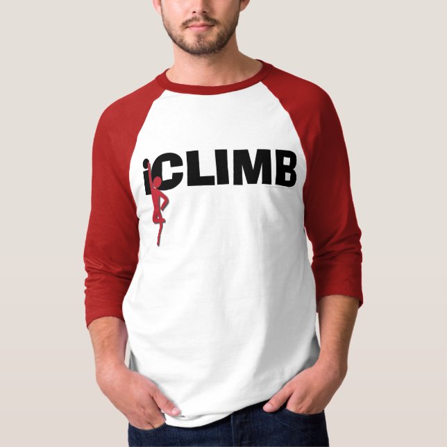 iclimbt-skjorta t-shirt (Framsida)