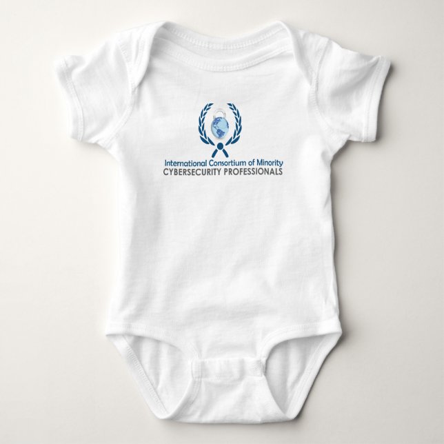 ICMCP-spädbarnbodysuit T Shirt (Framsida)