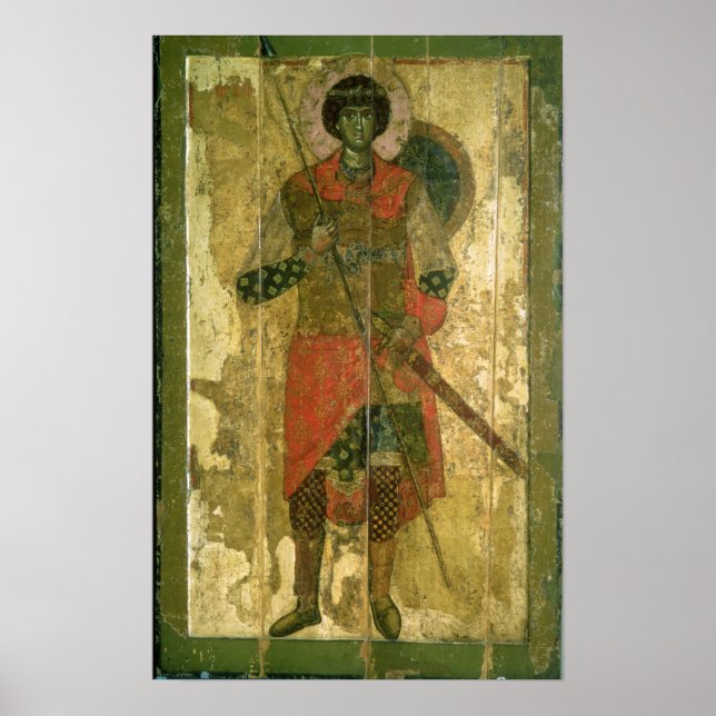 Icon of St. George, 1130-50 Poster (Framsidan)