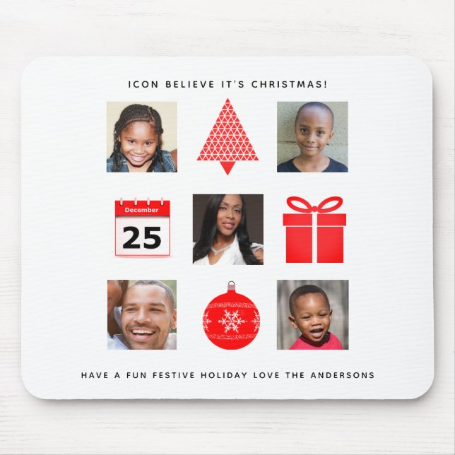 ICON PHOTO COLLAGE Keepsakmodern Musmatta (Framsidan)