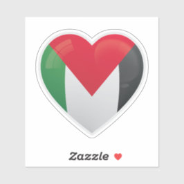 Icon Sticker för Palestina Kärlek Klistermärken