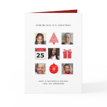 ICON tror på julen 5 PHOTO COLLAGE Modern