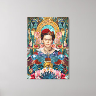 icone-mexiaine-frida-kahlo canvastryck